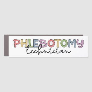 Phlebotomy Technician PBT Phlebotomy Tech Car Magnet