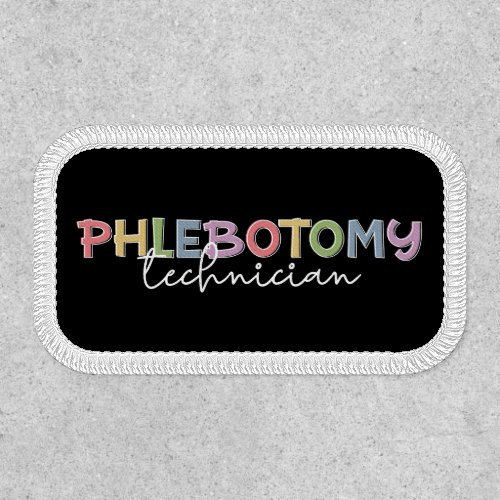 Phlebotomy Technician PBT Phlebotomy Tech  Patch