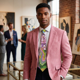Phlox Atuma Neck Tie