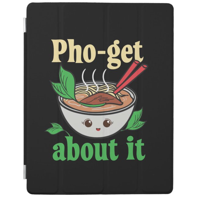 Pho-Get About It Kawaii Soup iPad Smart Cover (Front)