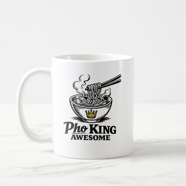 Pho King Awesome Coffee Mug (Left)