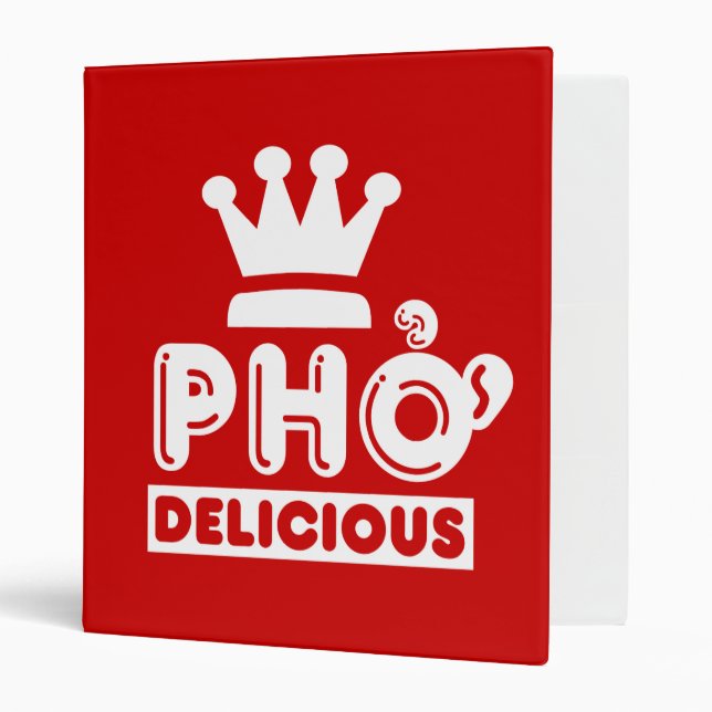 Pho King Delicious Binder (Front/Inside)