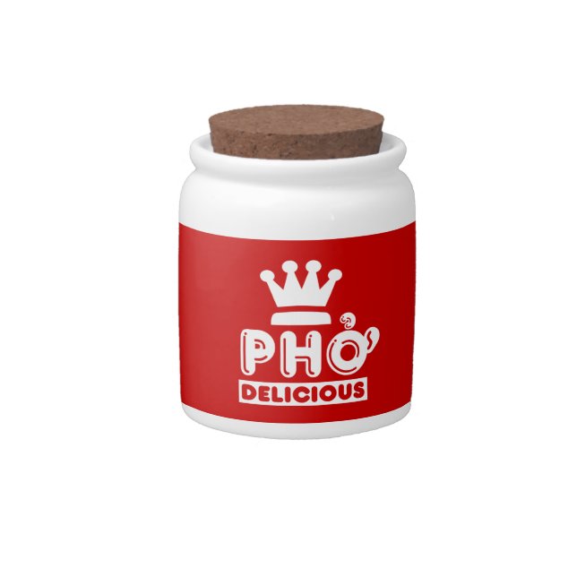 Pho King Delicious Candy Jar (Front)