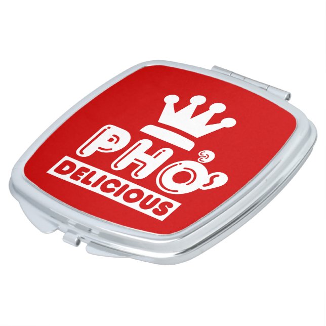 Pho King Delicious Compact Mirror (Turned)