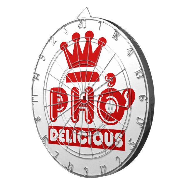 Pho King Delicious Dartboard With Darts (Front Right)
