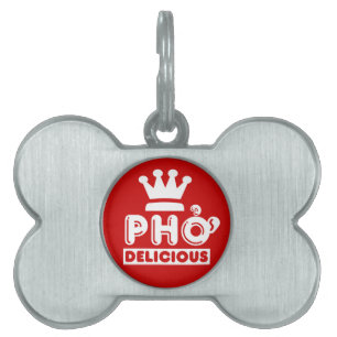 Pho King Delicious Pet ID Tag