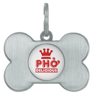 Pho King Delicious Pet ID Tag