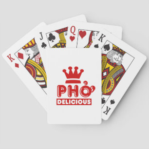 Pho King Delicious Poker Cards