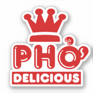 Pho King Delicious Sticker
