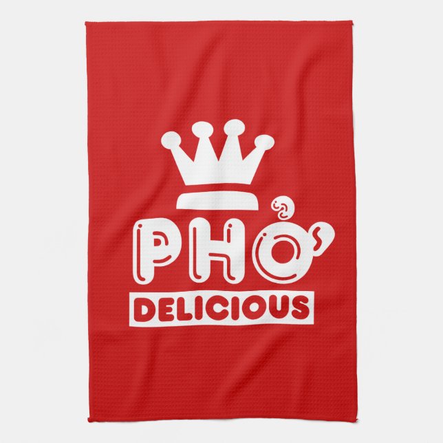 Pho King Delicious Towel (Vertical)