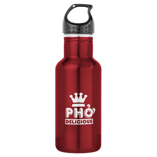 Pho King Delicious Water Bottle (Front)