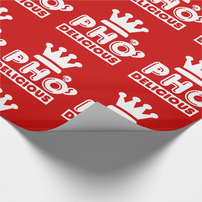 Pho King Delicious Wrapping Paper (Corner)