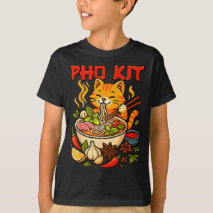 Pho Kit Mariners Cat Funny Meme T-Shirt