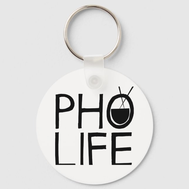 Pho Life Keychain (Front)