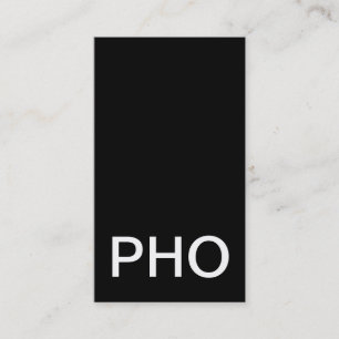 pho punch card