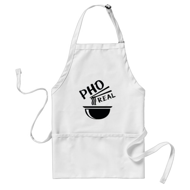 Pho Real Adult Apron (Front)