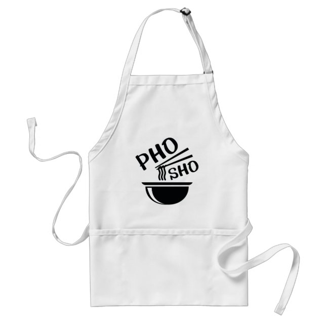 Pho Sho Adult Apron (Front)