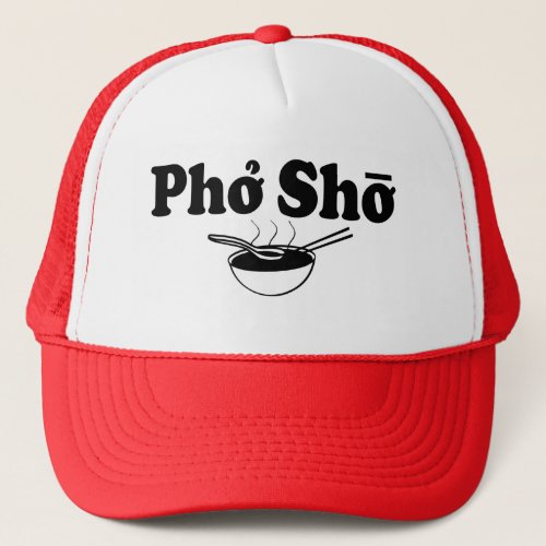 Pho Sho funny saying foodie hat