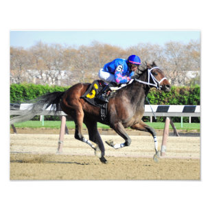Phocea with Irad Ortiz Jr. Photo Print