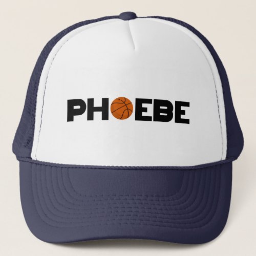 Phoebe Basketball Trucker Hat