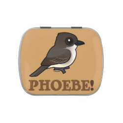 PHOEBE! Rectangle Jelly Belly™ Candy Tin