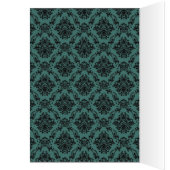 "Phoebe" Gothic Couture Butterfly Fairy Card (Inside (Left))