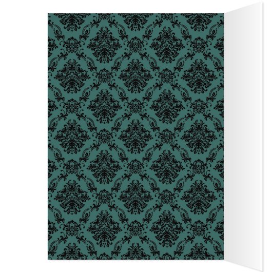 "Phoebe" Gothic Couture Butterfly Fairy Card (Inside (Left))