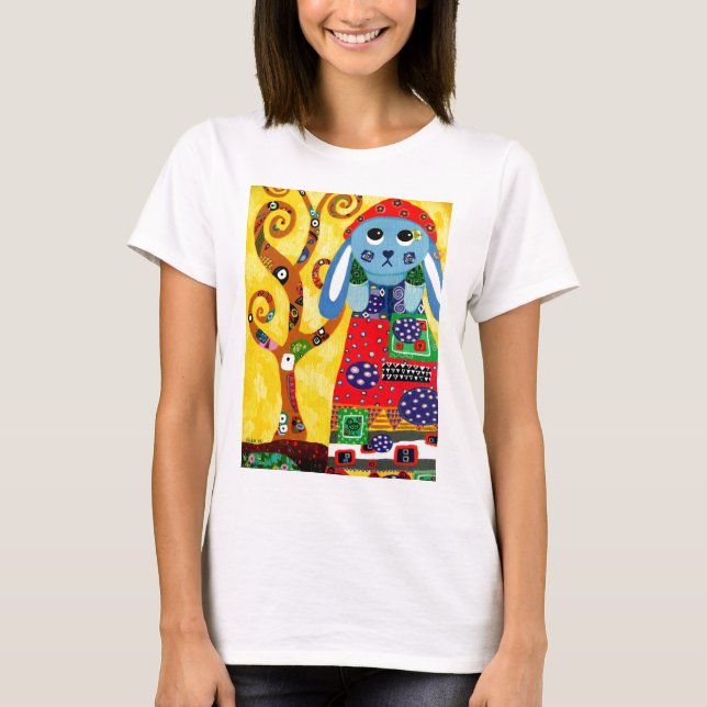 Phoebe In Klimt T-Shirt (Front)