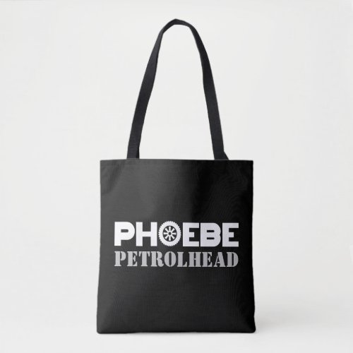Phoebe Petrolhead Tote Bag