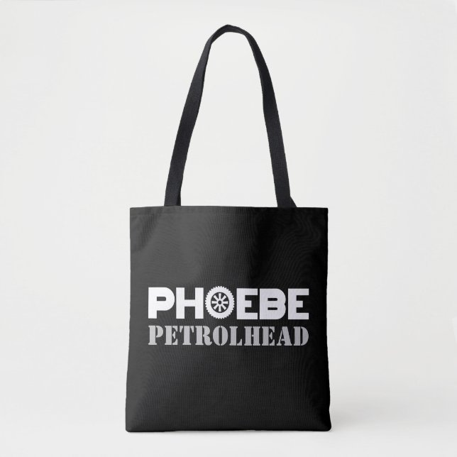 Phoebe Petrolhead Tote Bag (Front)