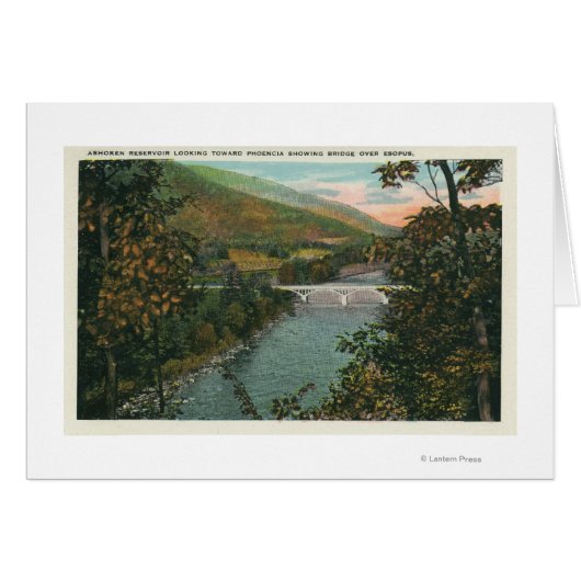 Phoencia, Bridge over Esopus Cards (Front Horizontal)
