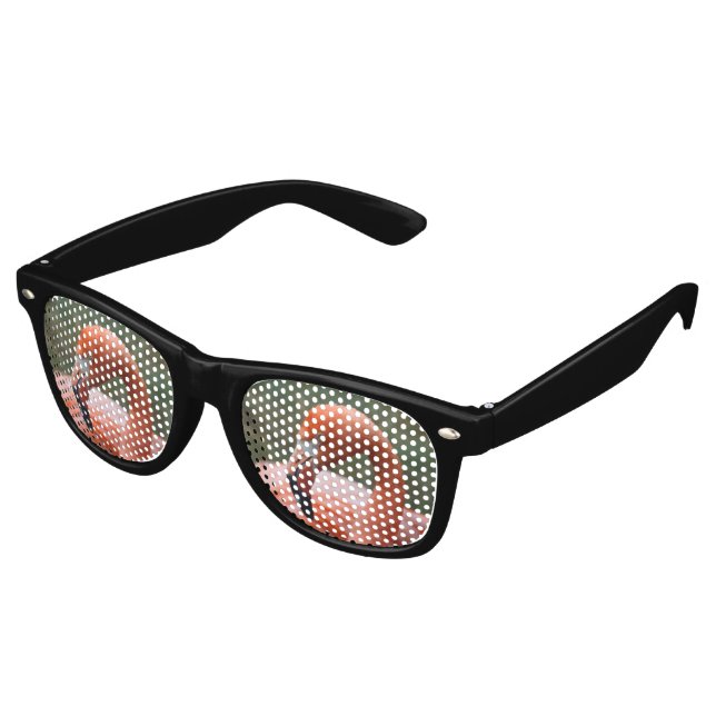 Phoenicopterus ruber retro sunglasses (Angled)