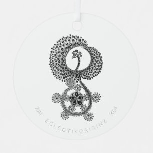 Phoenix 10 Year Metal Ornament