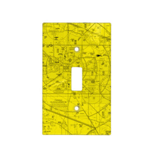 Phoenix Airport TAC Chart Light Switch Cover