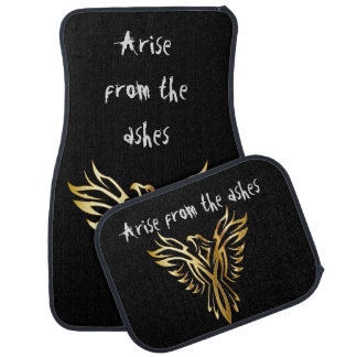 Phoenix arise from the ashes car floor mat