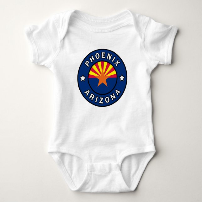 Phoenix Arizona Baby Bodysuit (Front)