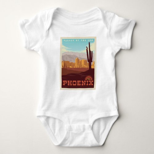 Phoenix Arizona Baby Bodysuit