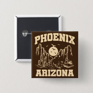 Phoenix,Arizona Button