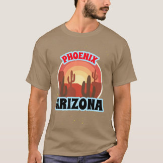 PHOENIX ARIZONA CACTUS SHIRT STICKER GIFT IDEA Box