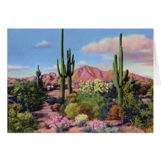 Phoenix Arizona Camelback Mountain Cards (Front Horizontal)