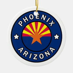 Phoenix Arizona Ceramic Ornament