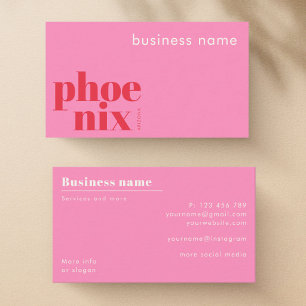 Phoenix Arizona company shop Business Card