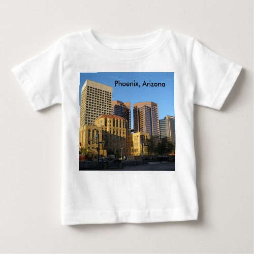 Phoenix Arizona Downtown Baby T_Shirt