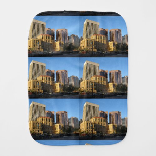 Phoenix Arizona Downtown Burp Cloth