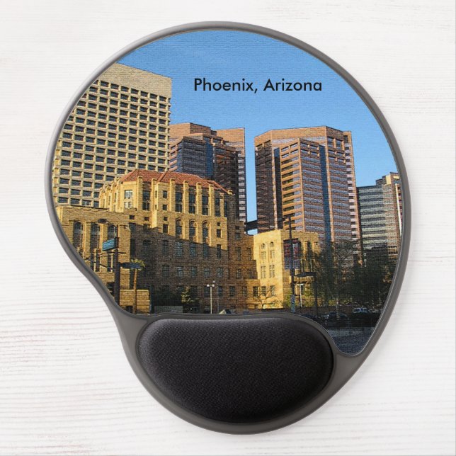 Phoenix, Arizona Downtown Gel Mouse Pad (Front)