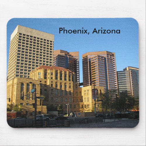 Phoenix Arizona Downtown Mouse Pad