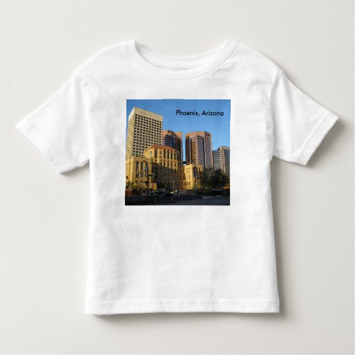 Phoenix Arizona Downtown Toddler T_shirt