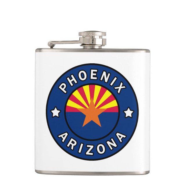 Phoenix Arizona Flask (Front)