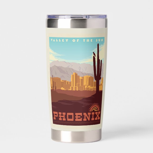 Phoenix, Arizona Insulated Tumbler (Front)