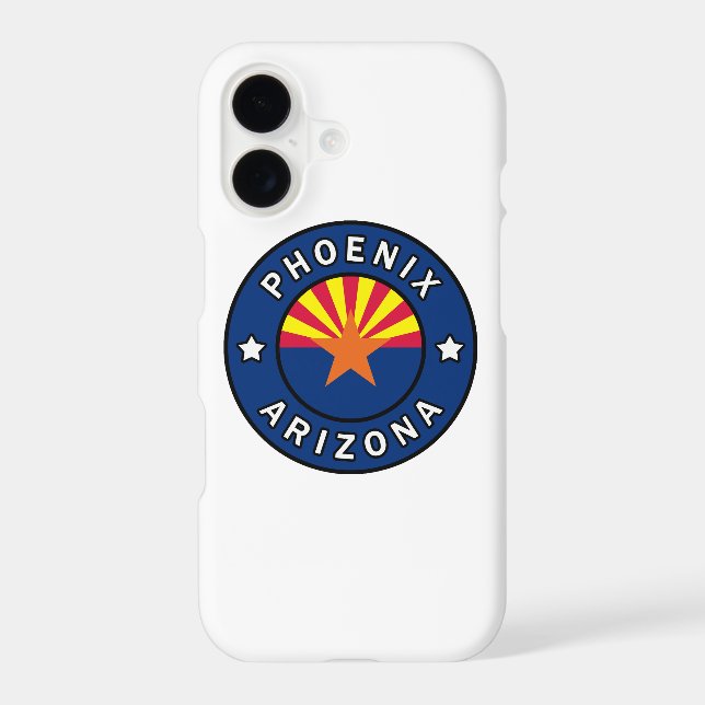 Phoenix Arizona Iphone Case (Back)